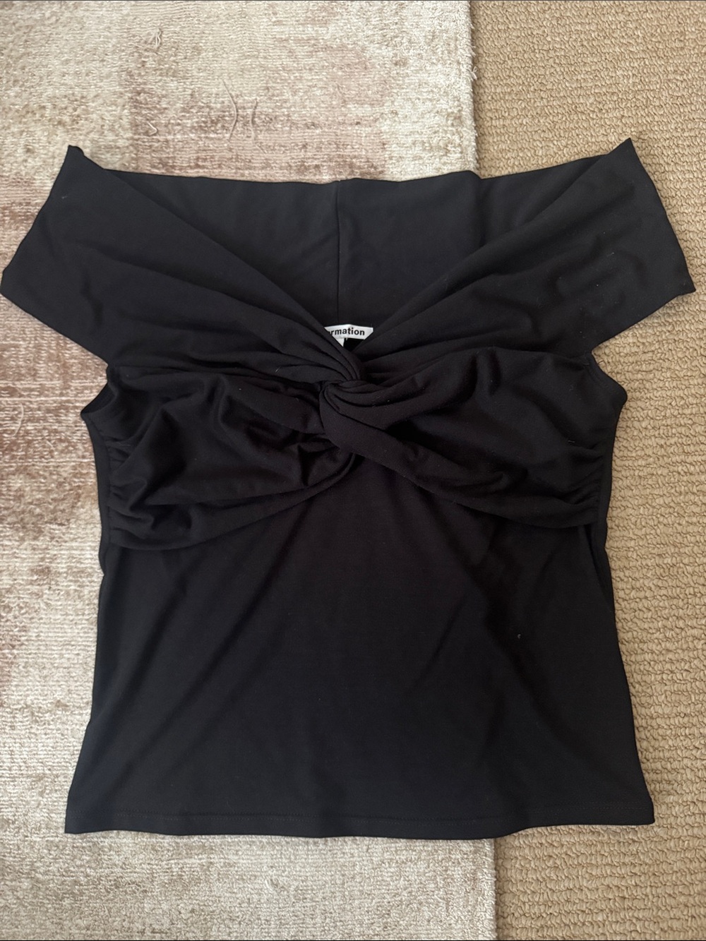 Reformation off the shoulder top